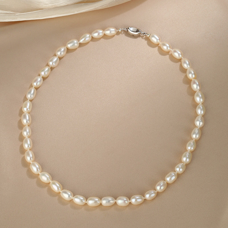 Natural freshwater pearl necklace for women