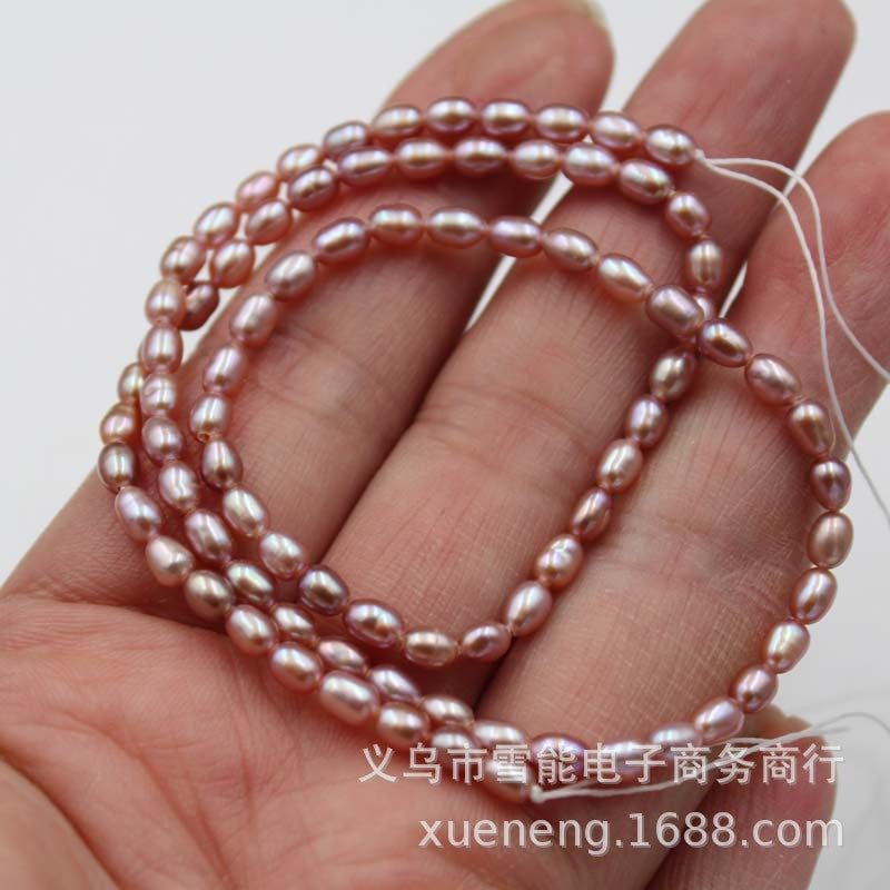 1020 Zhuji natural freshwater pearl loose beads about 2-3mm handmade accessories