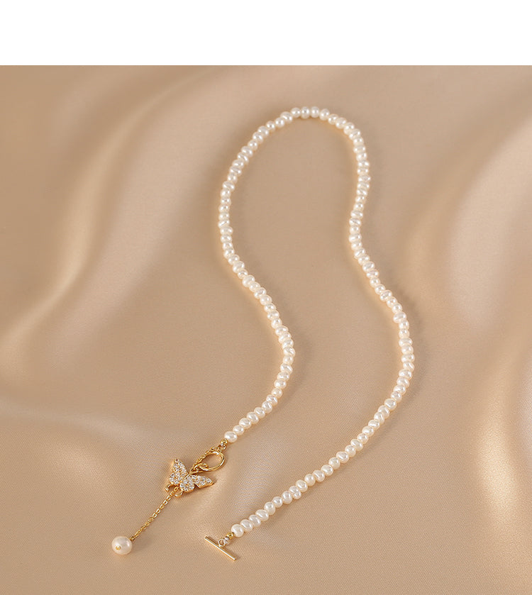 Pearl Necklace Clavicle Chain Women's Fashion Necklace