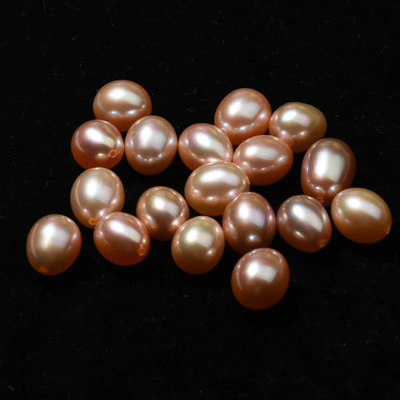 Hot Selling 100% Natural White Freshwater Pearls Low Price Rice Beads 2A Quality 5-11mm Length 6-14mm for Making Jewelry