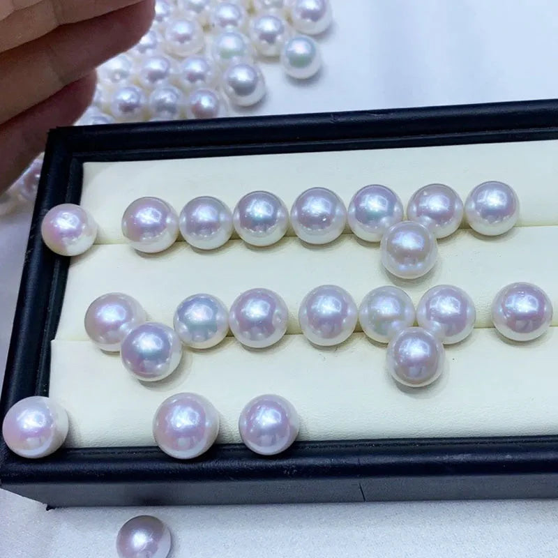 2024 Hot Sale Edison Loose Round 12mm-15mm Big Size Natural Freshwater Pearls White Color for Fine Jewelry Making