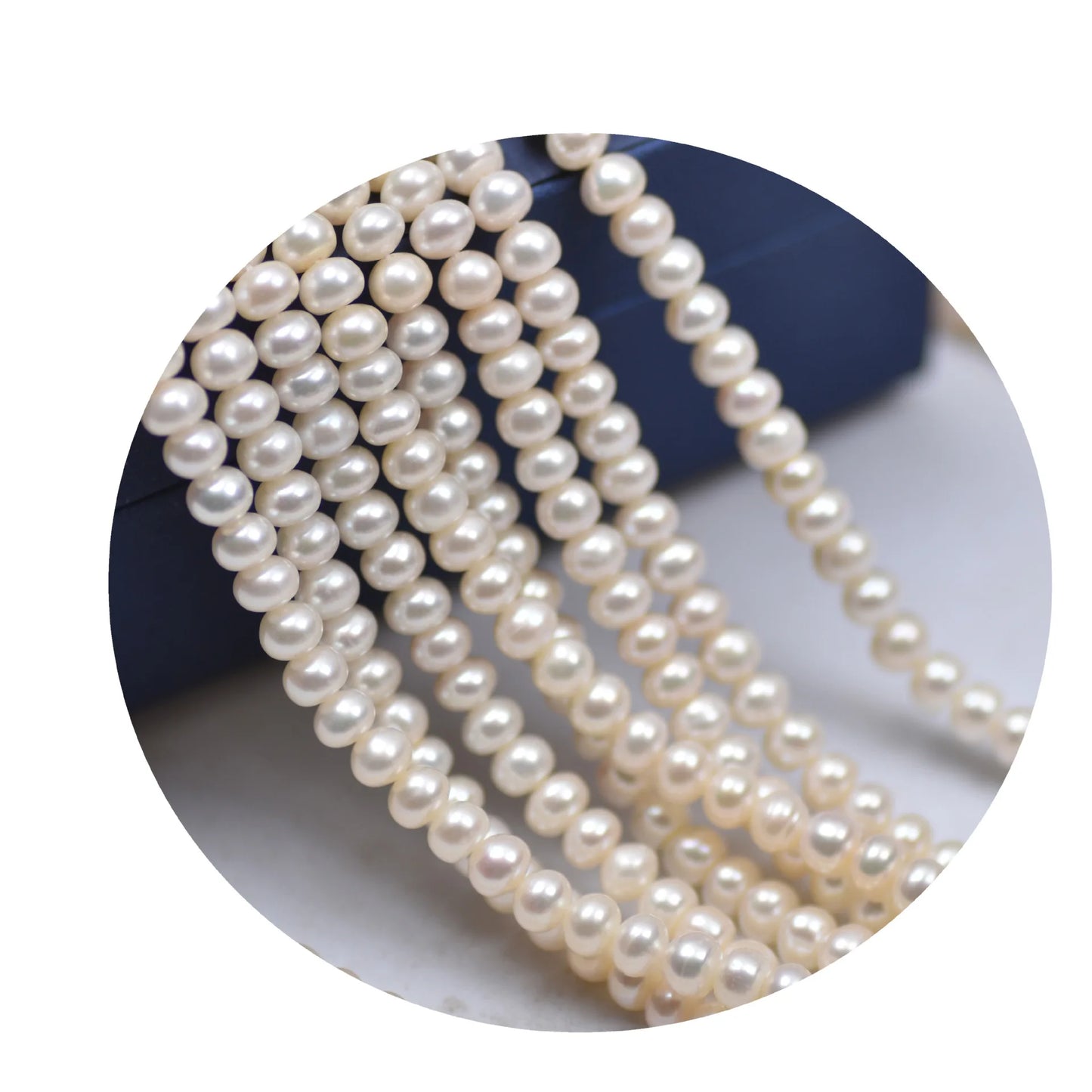 High quality 100% natural 10 + mm round freshwater pearl necklace high-end DIY jewelry accessories loose pearls