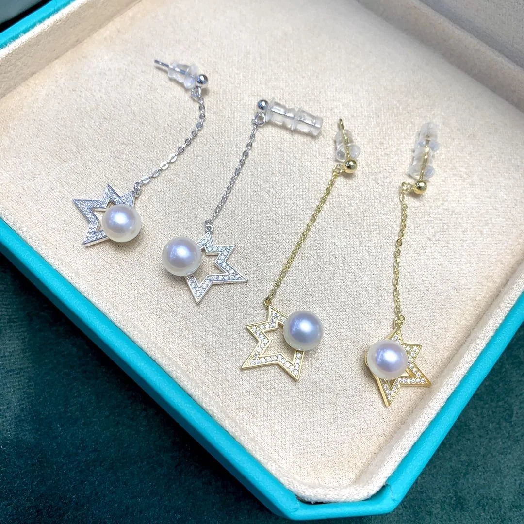2A Grade High Luster Natural Freshwater Pearl Wholesale Price Loose Round Freshwater Pearl Half Hole