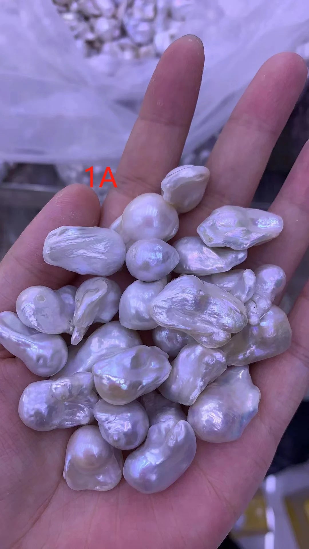 High Quality Natural Freshwater Big Baroque Loose Pearls 10-19mm Irregular Baroque Pearl Beads for Earrings Pendant Making