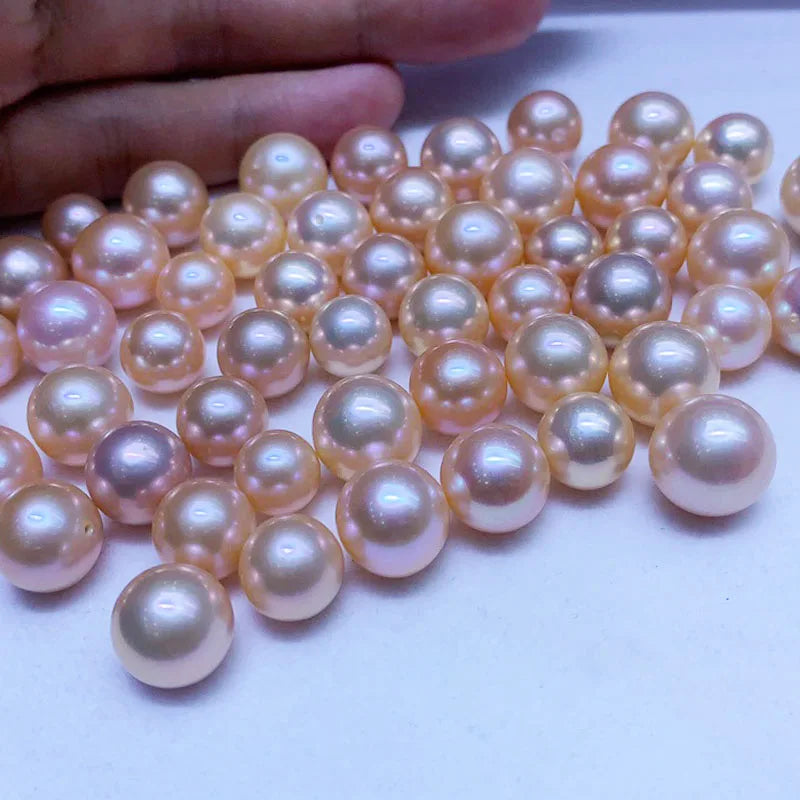 Wholesale Price White/pink/purple Color Edison Freshwater Pearl 10-13mm High Quality Big Size Loose Pearls for Earrings