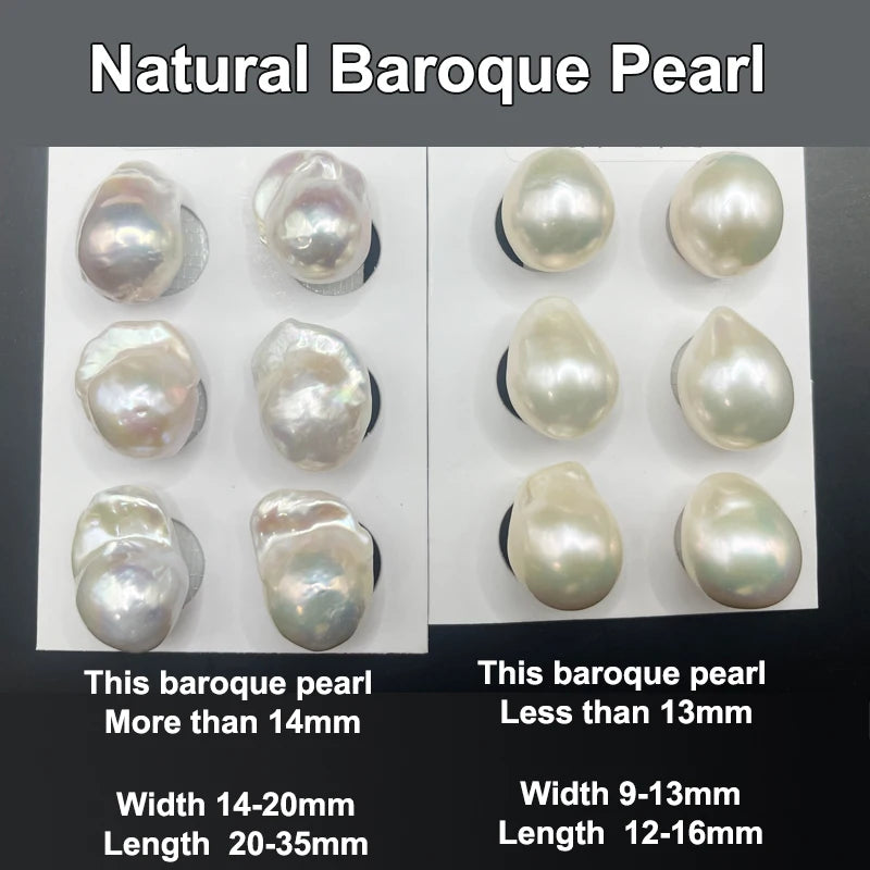 AAA High Quality 15-19mm Irregular Fresh Water Baroque Pearl Loose Quality for Jewelry Making