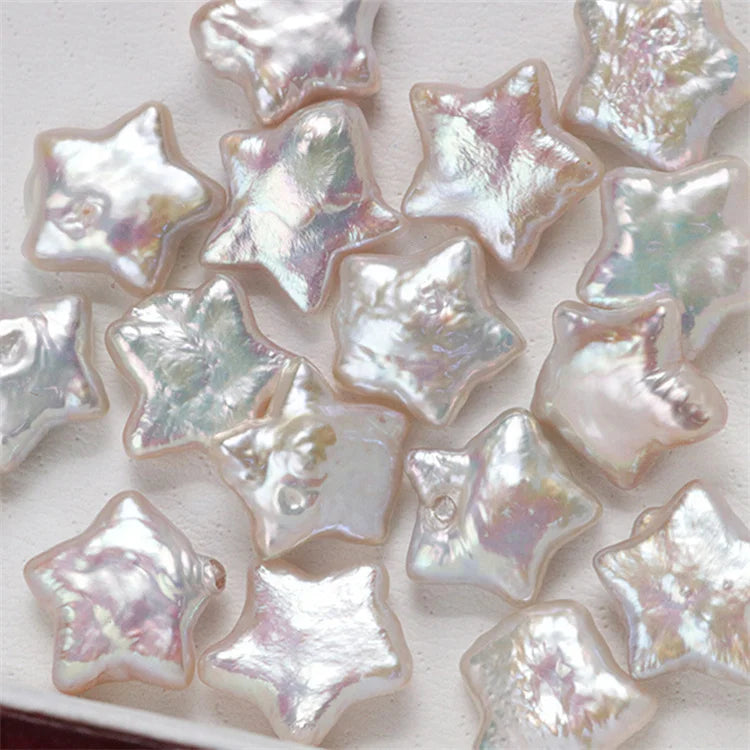 Baroque Five-pointed Star Pearl Natural Freshwater Pearl Star Shape Loose Beads for Jewelry Making