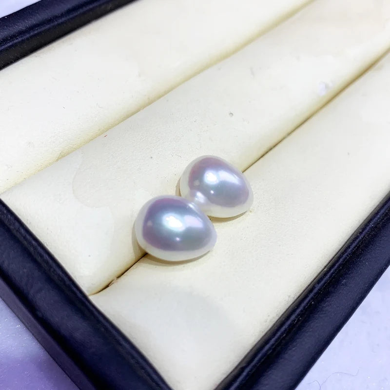 Wholesale Loose Pearl 5x7 6x8mm 3A White Color Strong Luster Rice Drop Shape Natural Freshwater Pearl