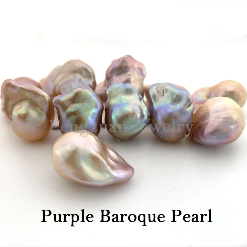 AAA High Quality 15-19mm Irregular Fresh Water Baroque Pearl Loose Quality for Jewelry Making