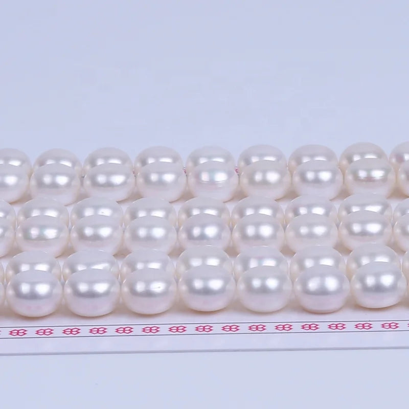11-15mm Button Shape Freshwater Pearls Wholesale Price Half Drilled Loose Button Pearl Beads Flat Back Pearls