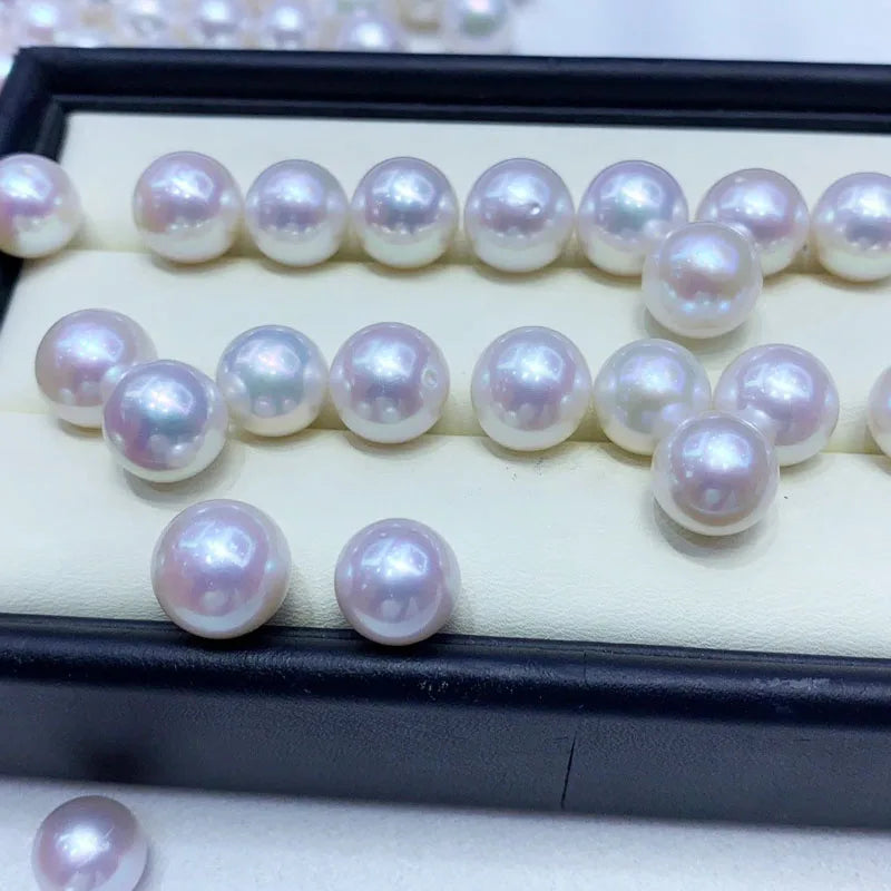 2024 Hot Sale Edison Loose Round 12mm-15mm Big Size Natural Freshwater Pearls White Color for Fine Jewelry Making