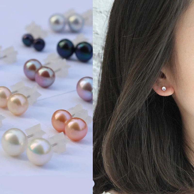 Best-selling AAA Grade Natural Freshwater Wholesale Freshwater Quality Bread Pearl Earrings Ring Jewelry Production