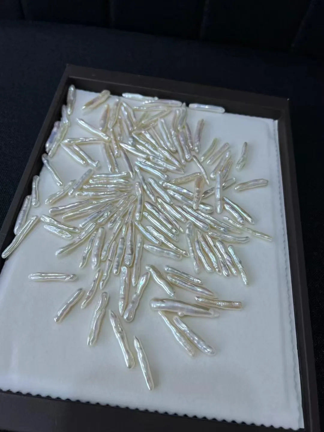 Fengzuan Jewelry Width 2-4A 5-6mm Baroque Pearl Wholesale Natural Freshwater Pearls Bead Stick Pearls for Jewelry Making