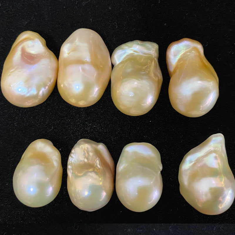 Wholesale Price 15-20mm Large Size Genuine White Fresh Water Pearl Loose Irregular Baroque Pearl for Making Jewelry