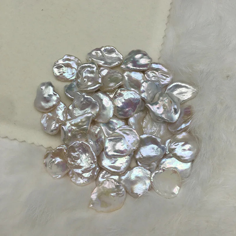 Hot Sale 2A Irregular Shape Baroque Pearl 5-19mm Natural Loose Freshwater Pearl No Hole Keshi Pearl