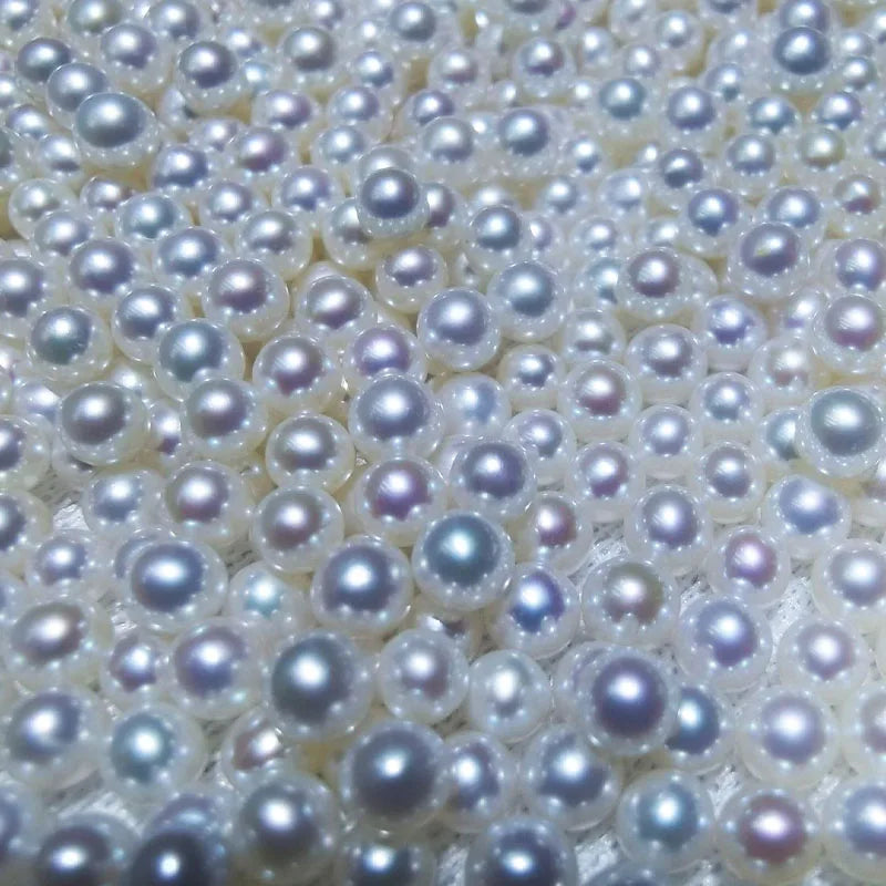 Factory Sale Round Shape 2-3mm Natural Freshwater Loose Pearl White Loose Pearl for Jewelry Making