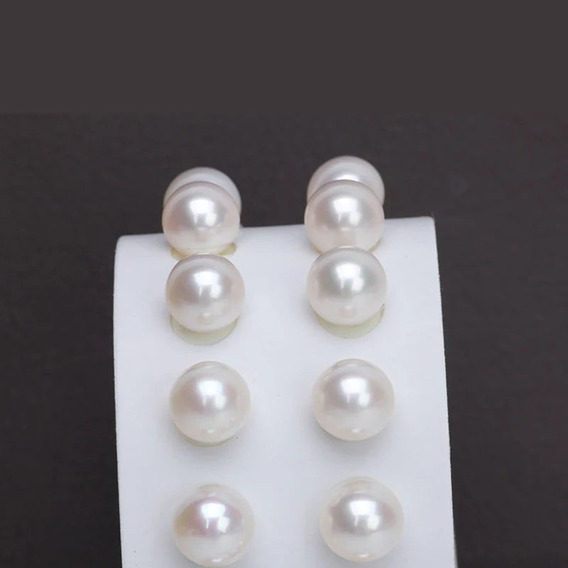 Wholesale 3A White Natural Freshwater Cultured Loose Pearls Round Loose Pearl Beads From China Competitive Price