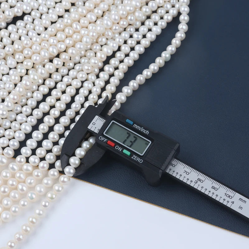 7-8mm Wholesale Natural Potato Shape Beads Freshwater Pearl String