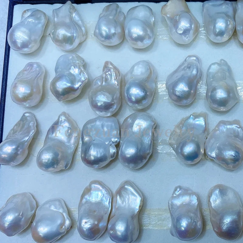 Factory Price Gothic Pearl 15mm Big Sale 3A Natural Freshwater Baroque Pearl Strand for Jewelry Necklaces