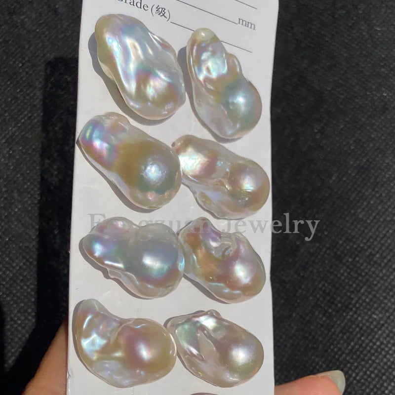 AAA High Quality 15-19mm Irregular Fresh Water Baroque Pearl Loose Quality for Jewelry Making