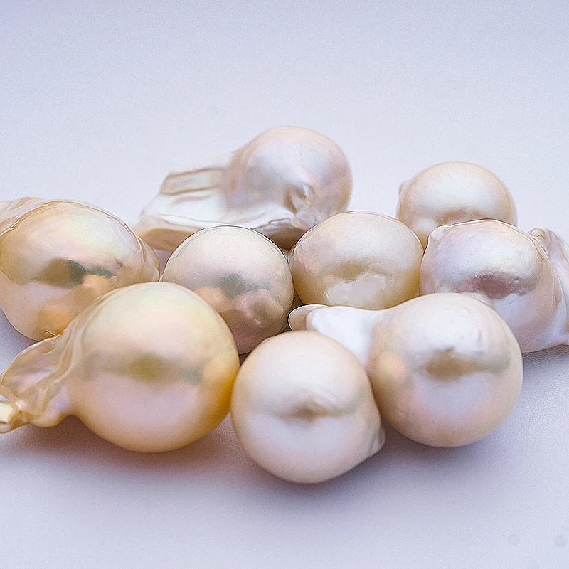 Wholesale High Quality Large Natural Freshwater Pearls 10-15mm Irregular Baroque Pearls for Ring and Necklace Making