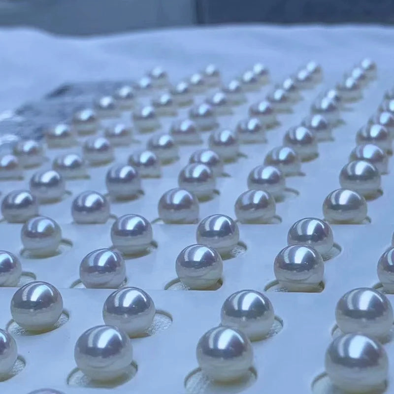 Zhuji Selling a High Quality Round Shape Loose Pearl 2.5-10.5mm Different Size Nature Freshwater Pearl for Necklace