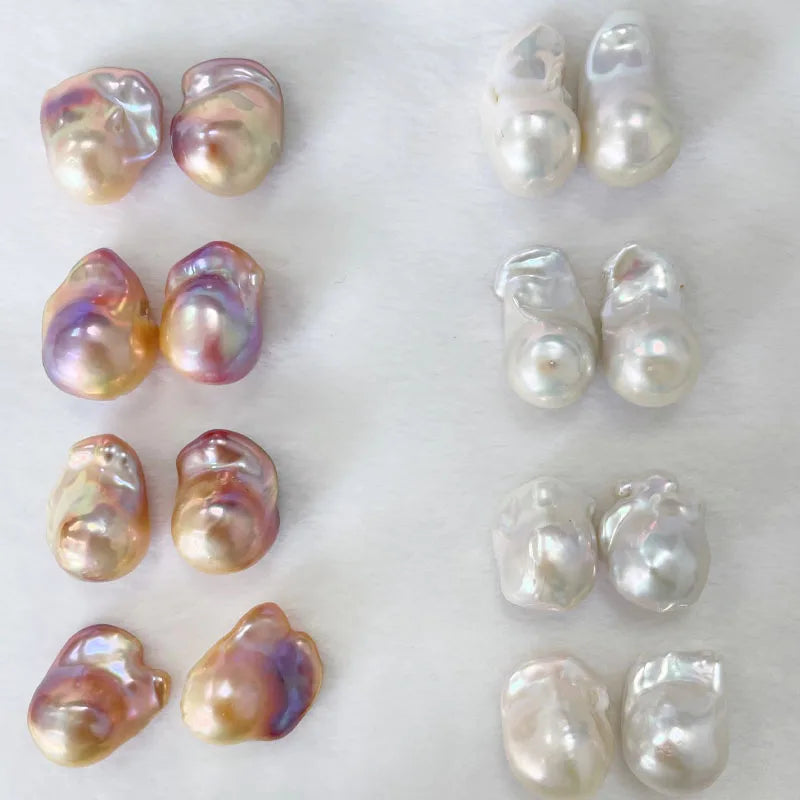Wholesale High Quality Large Natural Freshwater Pearls 10-15mm Irregular Baroque Pearls for Ring and Necklace Making