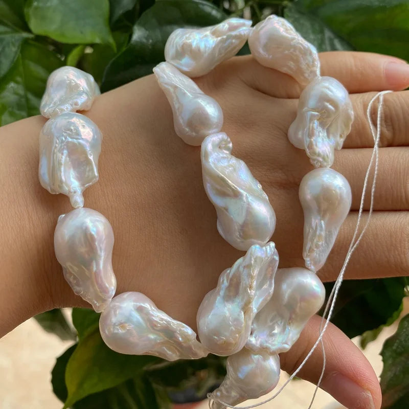 Wholesale Good Quality Baroque Irregular Pearl Clean Surface High Luster 10-15mm Pearls Price