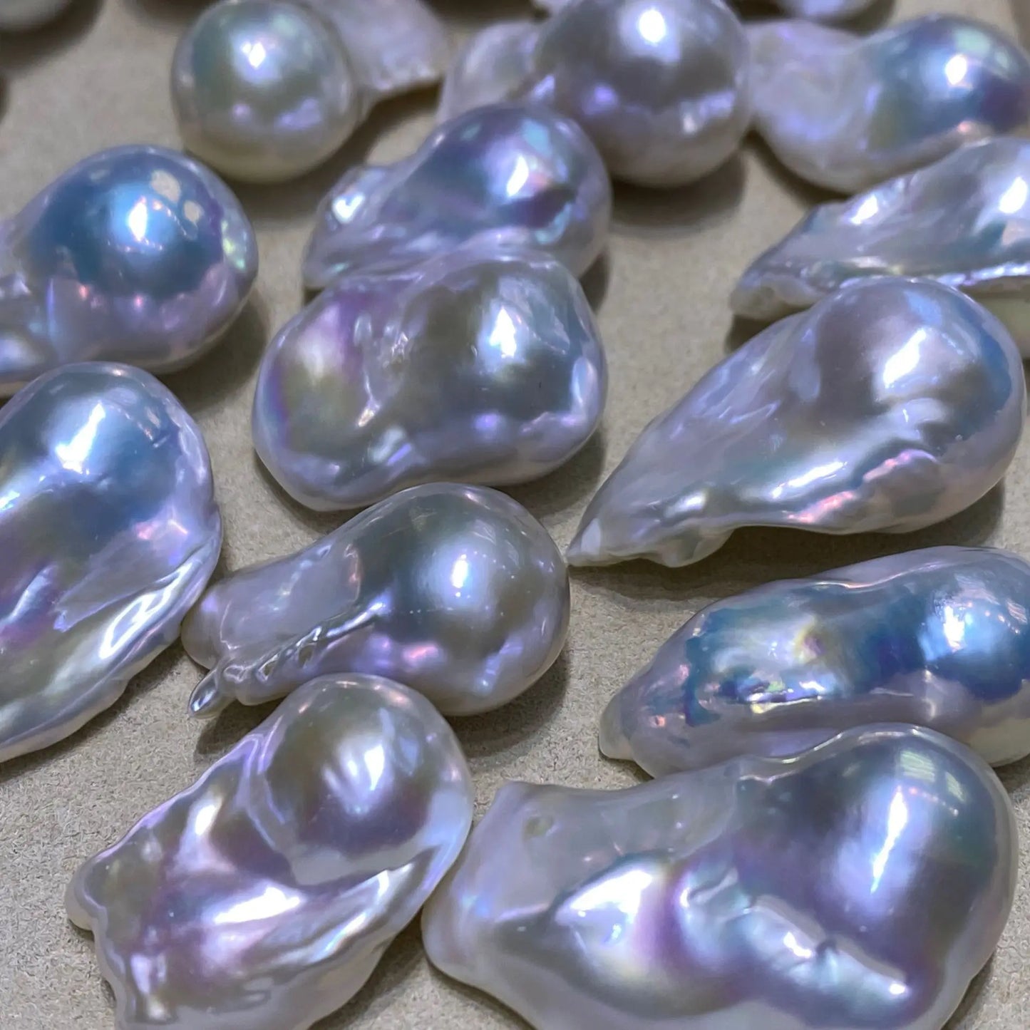 Wholesale Good Quality Loose Baroque Freshwater Pearl 9-19mm Size White Natural Irregular Shape