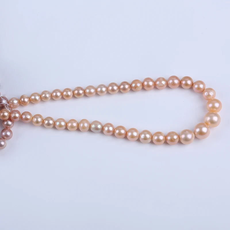 9-15mm a Grade Natural Color Round Natural Edison Freshwater Pearls for Jewelry Making