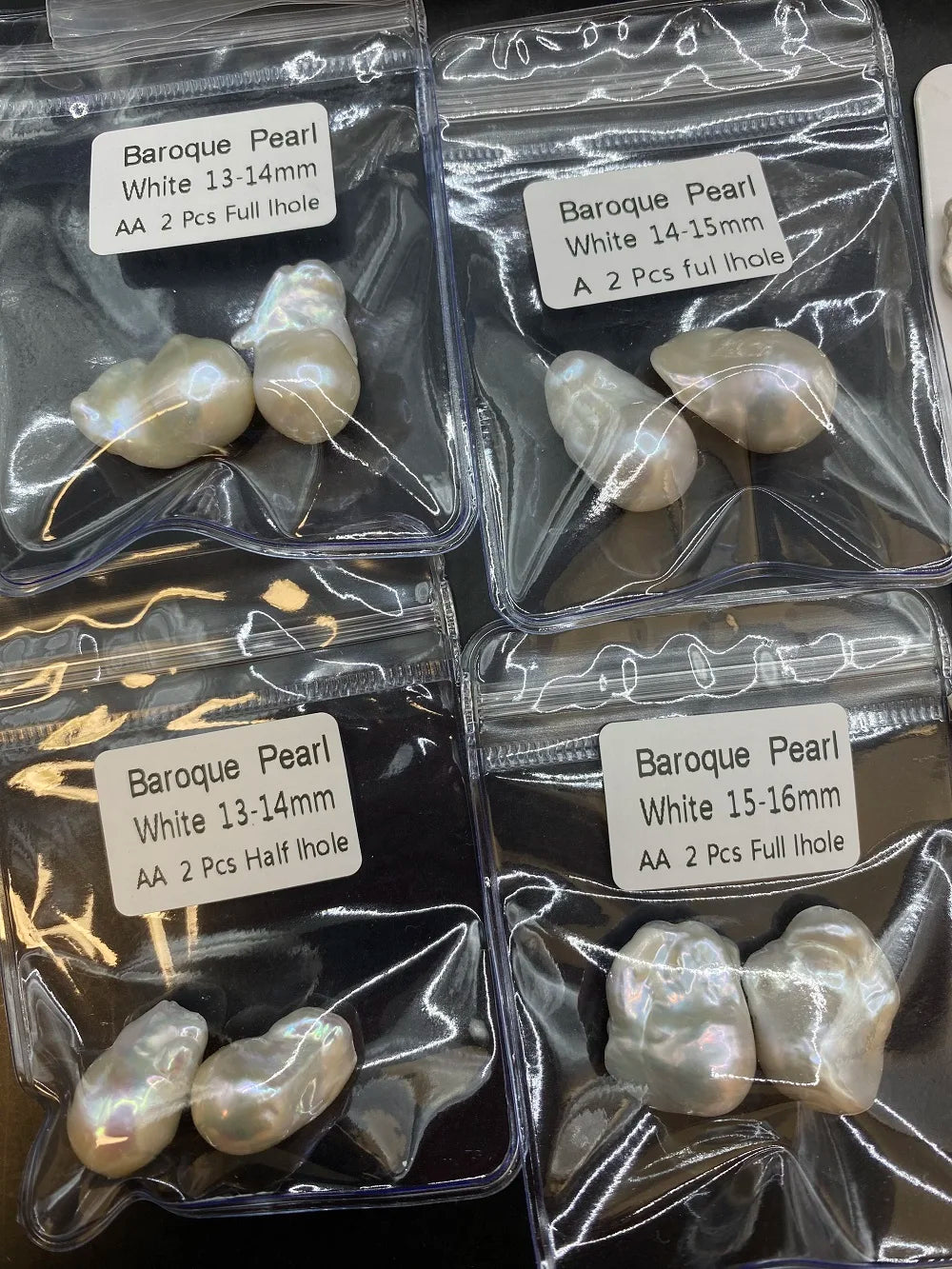 Factory Price Full Hole Baroque Pearl Beads 1A 13-16mm Baroque Natural Fresh Water Loose Pearls for Jewelry Making