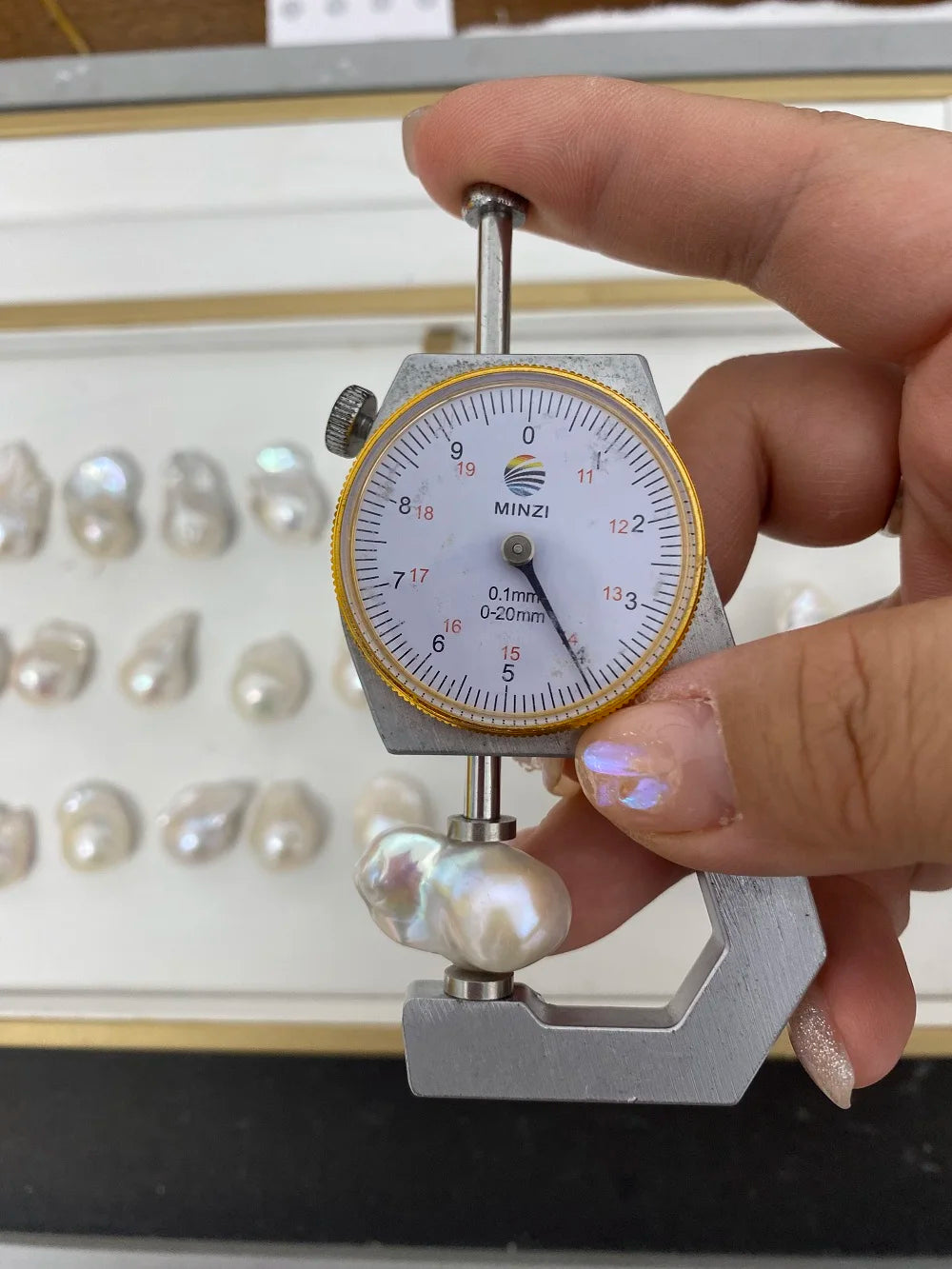 Wholesale 3A Quality Loose Baroque Freshwater Pearl Full Hole White Color Baroque Shape for Jewelry Making
