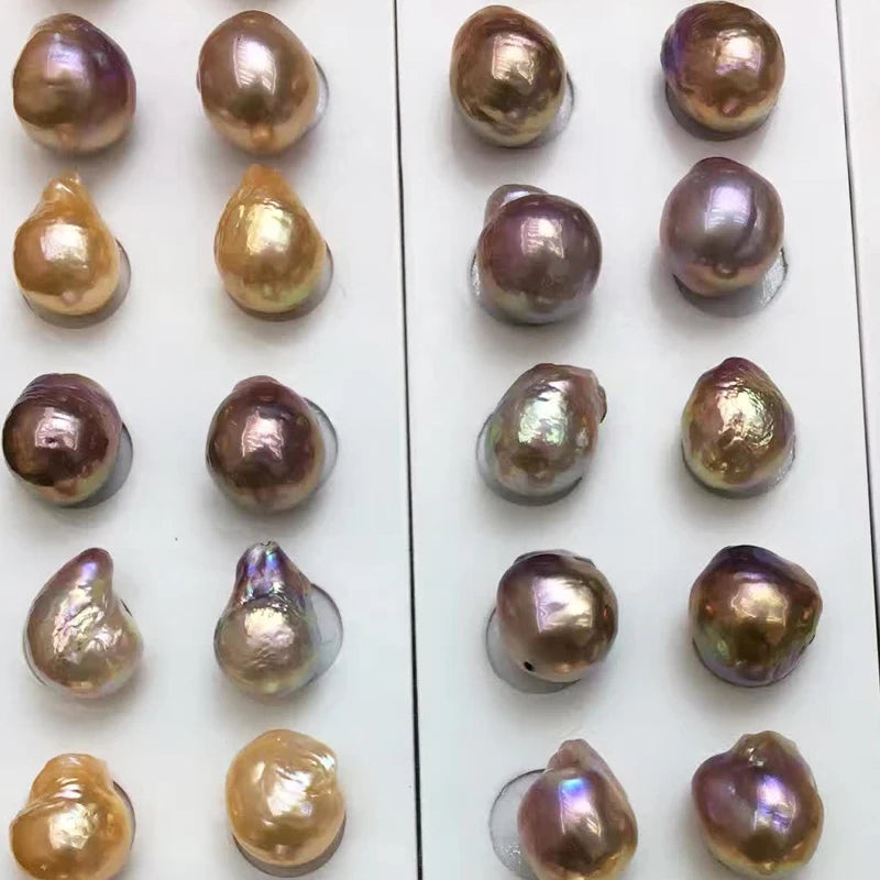 High Quality 9-11mm Irregular 3A Natural Loose Pearls Freshwater Baroque Pearls for Making Jewelry