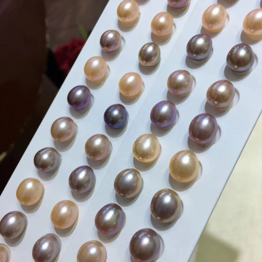 Wholesale Price for 3x5mm 4x6mm Drop Pearl Beads High Luster Natural Freshwater Rice Pearls Loose Pearls for Jewelry Making