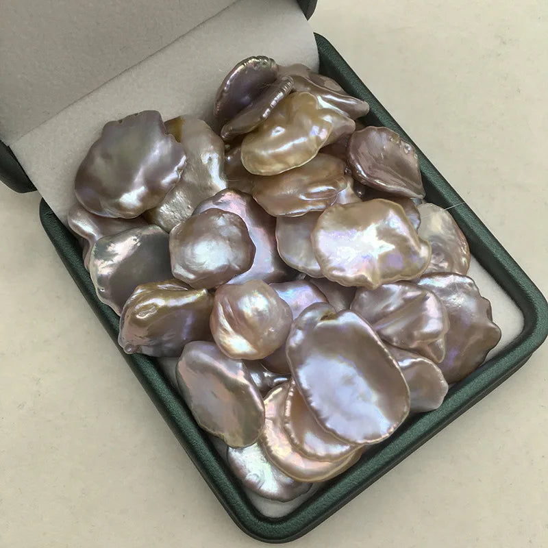 High Quality 1A 5-19mm Keshi Freshwater Pearl White Pink Purple Natural Loose Pearls Wholesale Price