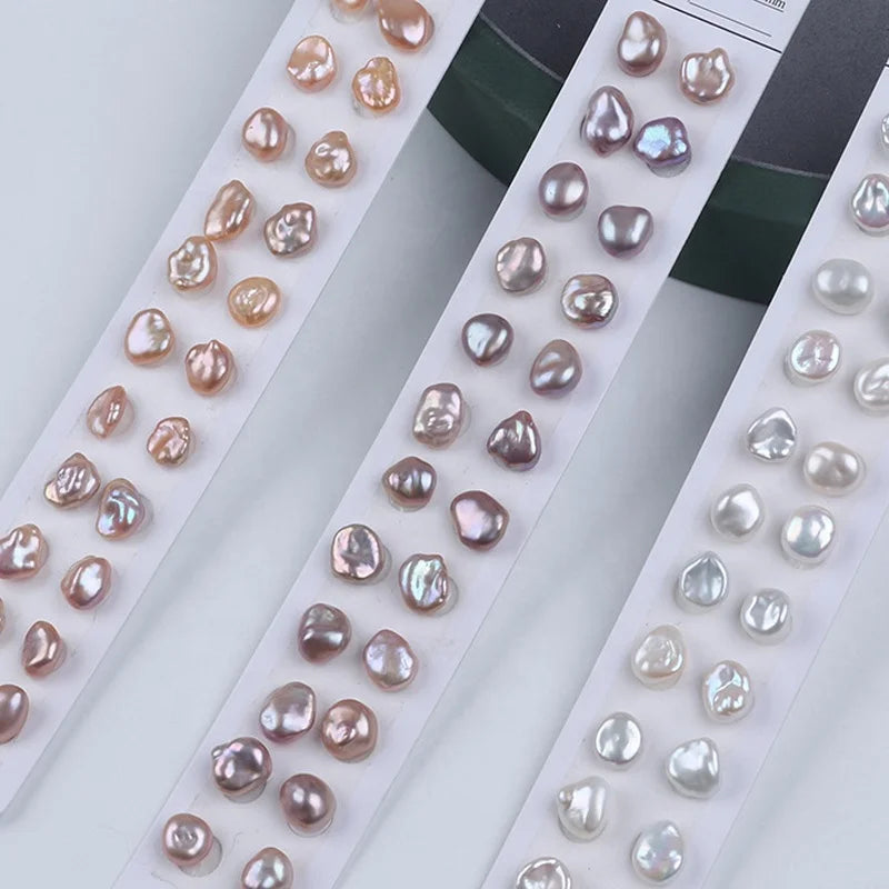 Wholesale Loose Irregularity Keshi Fresh Water Pearl Beads a 2A 3A Quality White Keshi Pearl Natural Frreshwater Pearl