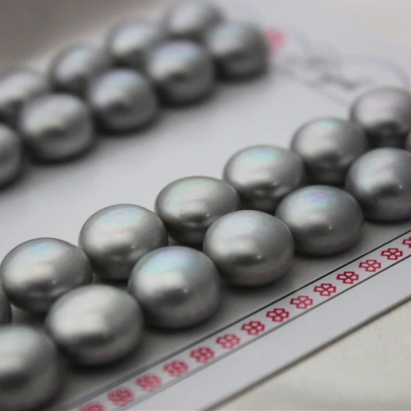 Wholesale High Quality 3a 4mm 5mm 6mm 7mm 8mm Natural Freshwater Button Pearl High Quality and Cheap Natural Freshwater Pearls
