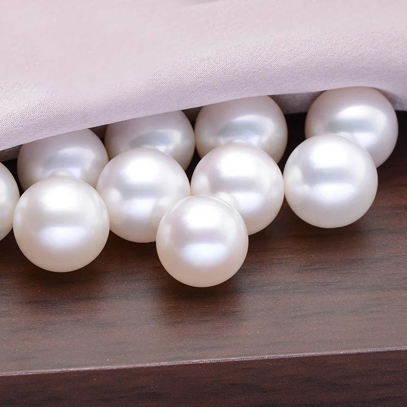 Hot Selling Precious Freshwater Natural Pearls Perfect 7mm-8mm Freshwater Natural White Round Beads