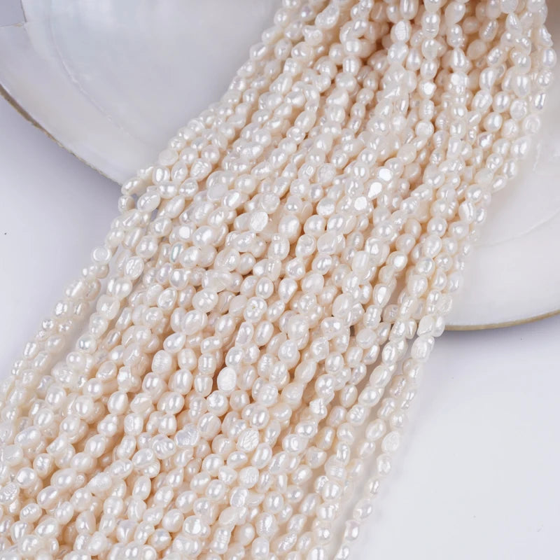 A Grade 6-7mm Natural Color Loose Baroque Pearl for DIY