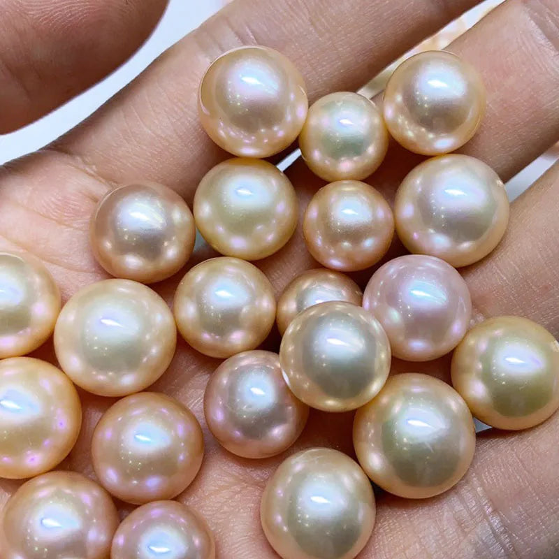 Wholesale Price White/pink/purple Color Edison Freshwater Pearl 10-13mm High Quality Big Size Loose Pearls for Earrings