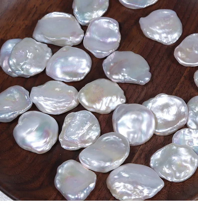 Hot Sale 2A Irregular Shape Baroque Pearl 5-19mm Natural Loose Freshwater Pearl No Hole Keshi Pearl