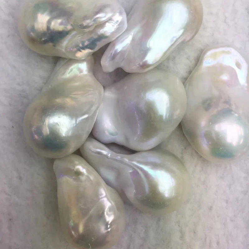 Wholesale Baroque Pearl Beads Large Big Size Nucleated Freshwater Loose Pearl for Jewelry Making