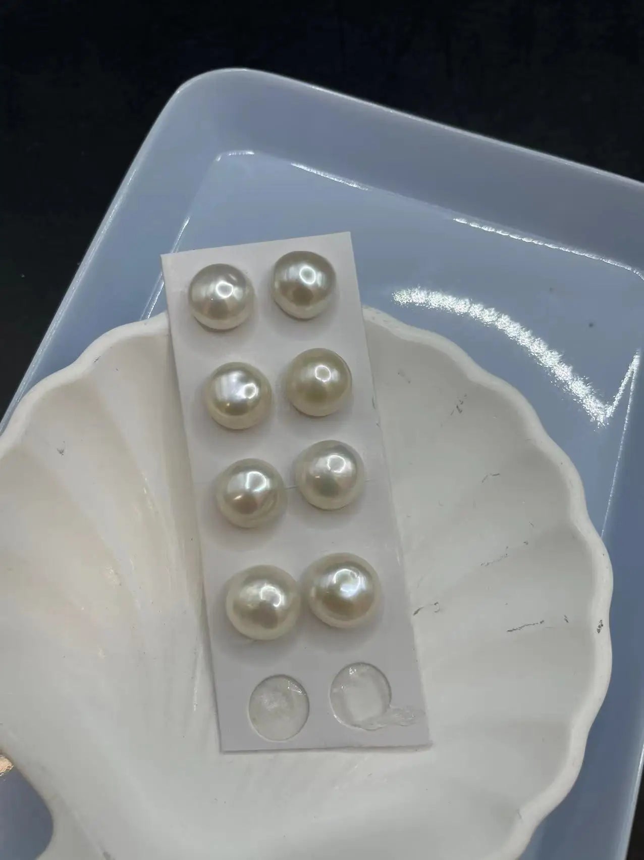 Zhuji Supplier Button Shape Freshwater Pearl for Jewelry Making 12-12.5mm Wholesale 4a Grade Loose Pearl Beads