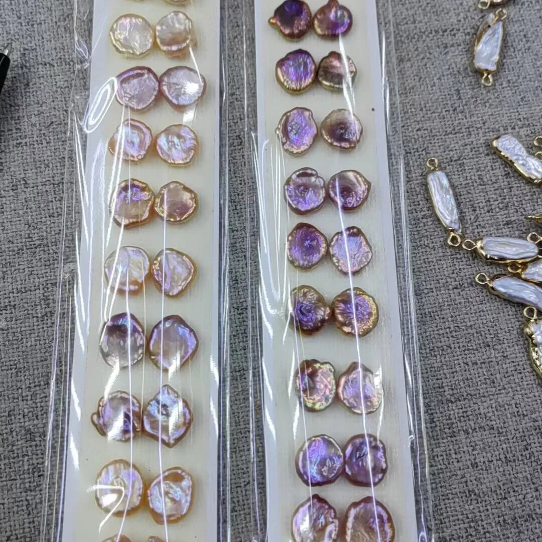Hot Sale 2A 5-19mm Loose Keshi Freshwater Pearl White Pink Purple Natural Loose Pearls Wholesale Price
