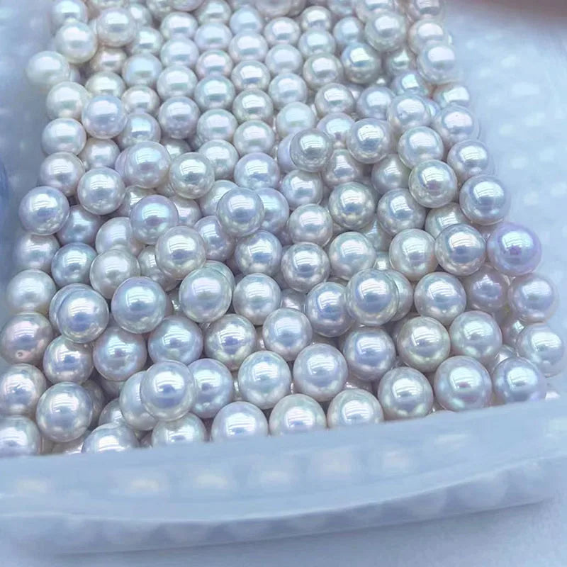 1A -5A White Round Natural Freshwater Pearls Wholesale 10-14mm Round Shape Loose Edison Pearls for Jewelry Making