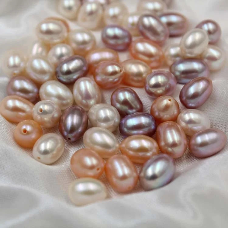 Factory Price Large Natural Pearls 8-8.5mm 3A Grade High Quality Natural Freshwater Loose Round Pearls Beads for Necklace