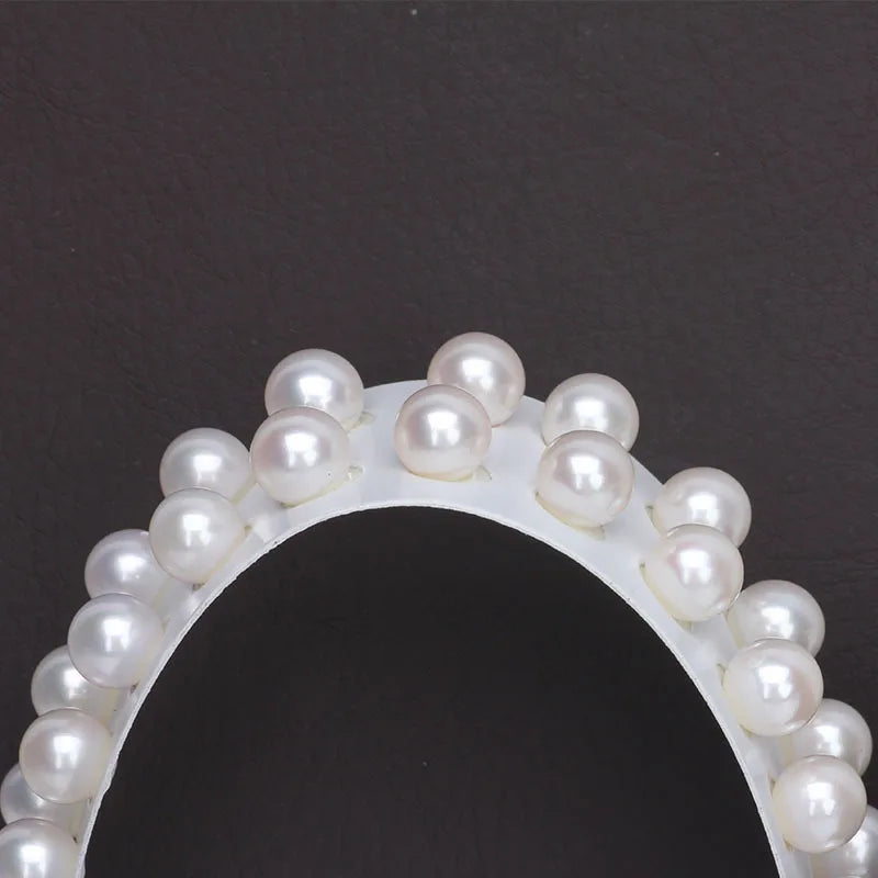 Hot Selling 3A White/pink/purple Color 7.5mm -11mm Perfect Round Shape Loose Freshwater Pearls