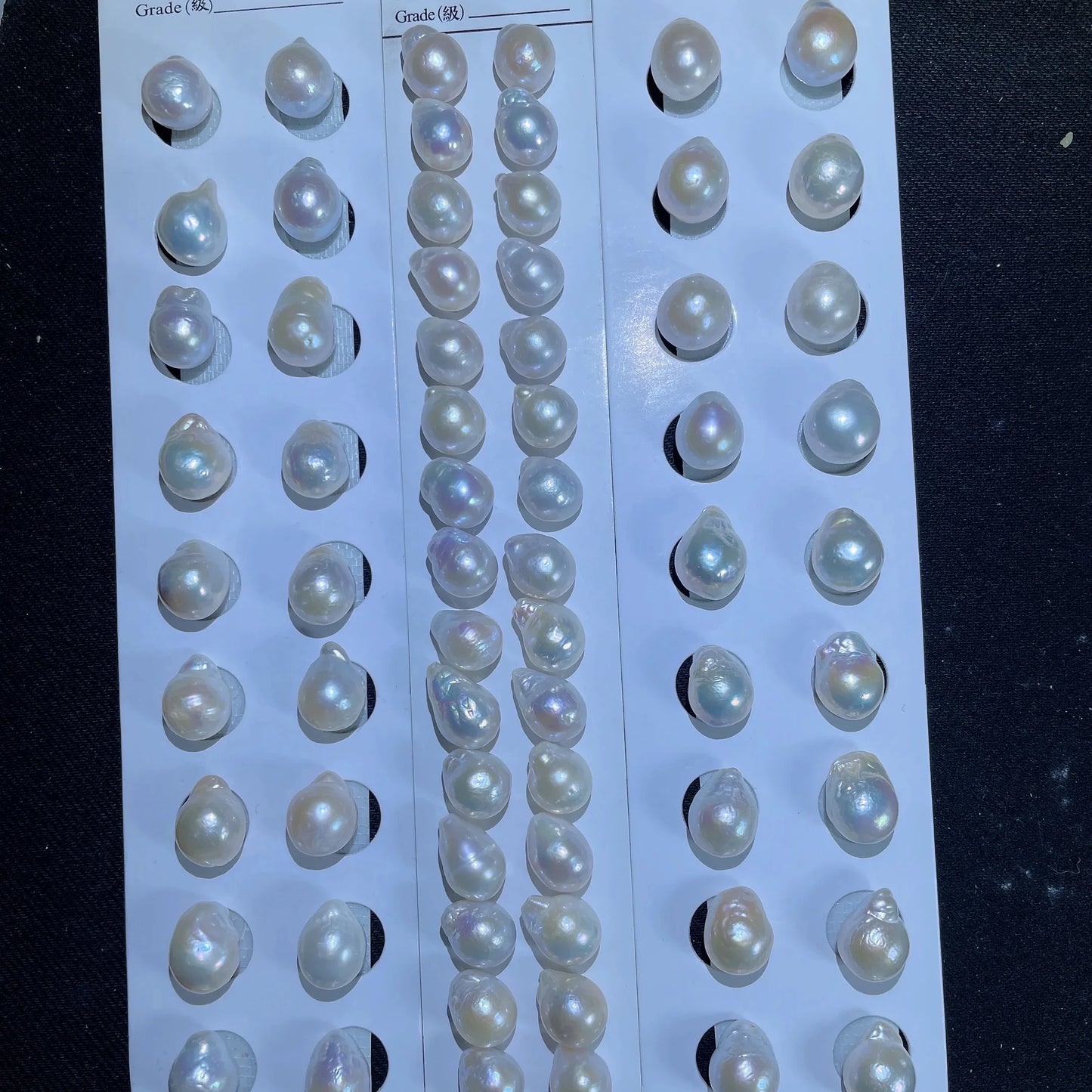 Zhuji Cultured Wholesale Natural Baroque Pearls A-3A White pink Purple Freshwater Pearl Loose Baroque Beads for Ring 9mm~20mm