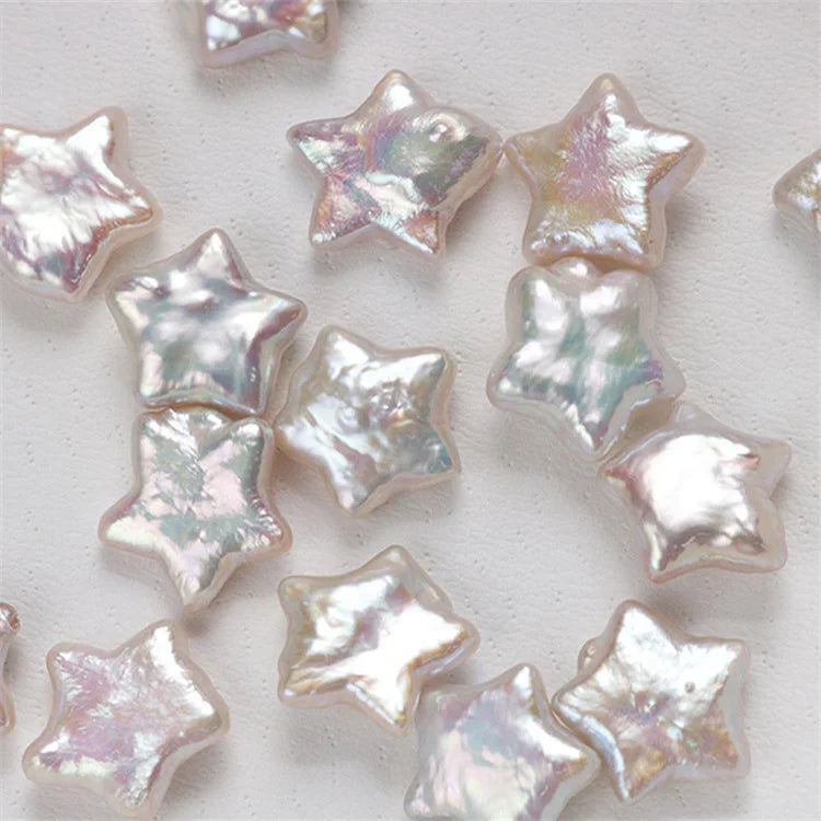 Baroque Five-pointed Star Pearl Natural Freshwater Pearl Star Shape Loose Beads for Jewelry Making