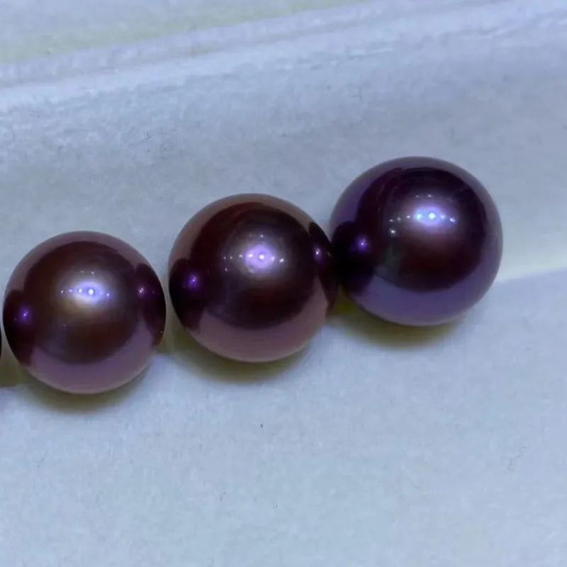 High Quality 10-11mm Natural Beads With Half Hole Loose Freshwater Pearl for Necklace for Ring Making Jewr